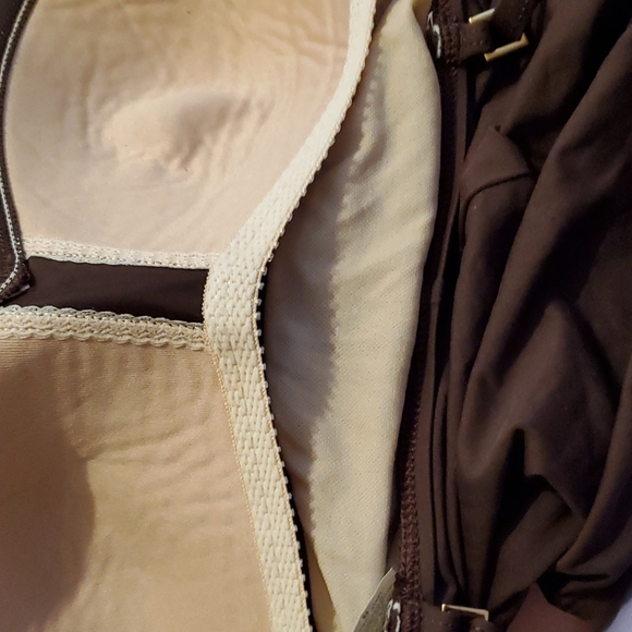 La Blanka Swimsuit Womens Size 8 Brown Rod Beattie One Piece Ruched - Picture 8 of 9